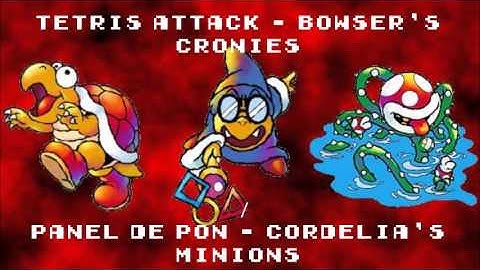 Tetris Attack / Panel de Pon - Bowser