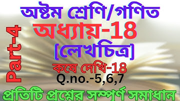 Class-8th math /chapter-18(graph)/ অষ্টম শ্রেণি /গণিত/অধ্যায়-18(লেখচিত্র) / part-4 / @valobasionko