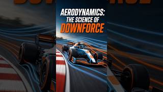 Racing car aerodynamics. What is downforce? All Explained! Car driving! 🌪️🏁 #Shorts