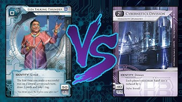 Android: Netrunner - Crash Test #285 Liza DummyBox VS Cybernetics Division Brain Damage