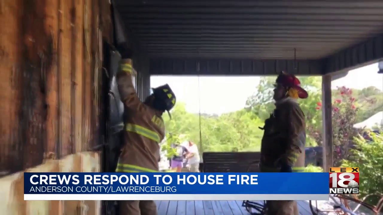 Crews respond to house fire newspaper mockup