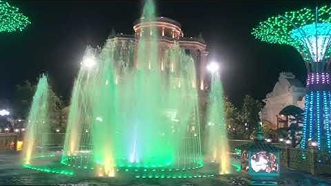 Công trình LED " Siêu cây" và "Nhạc Nước" Tại Thái Bình