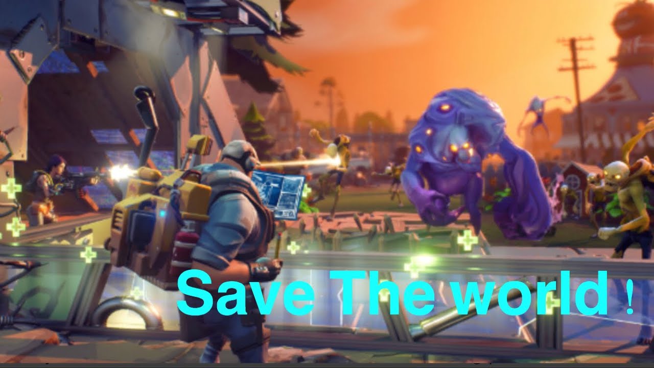 Fortnite Gamplay Save The World Youtube - fortnite gamplay save the world