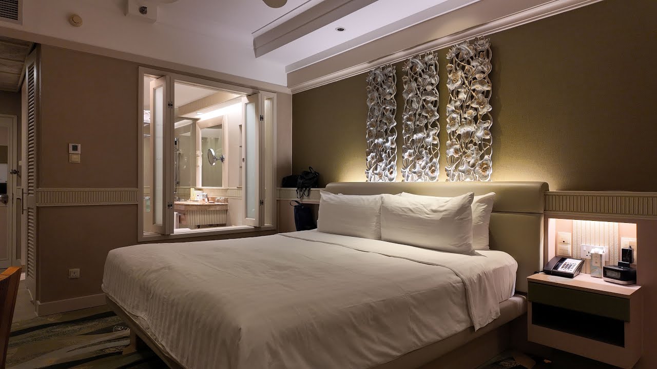 Shangri-la Rasa Sentosa - Panoramic Sea View Room [Room Tour in 4K ...
