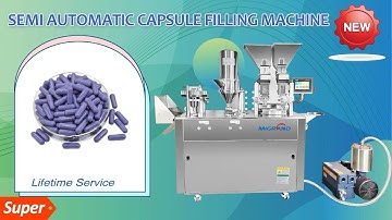 CGN208-H double-head semi automatic capsule filling machine #machine #capsulemachine #capsulefiller