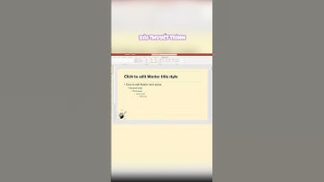 SỬ DỤNG SLIDE MASTER TRONG POWER POINT #fptshop #shorts