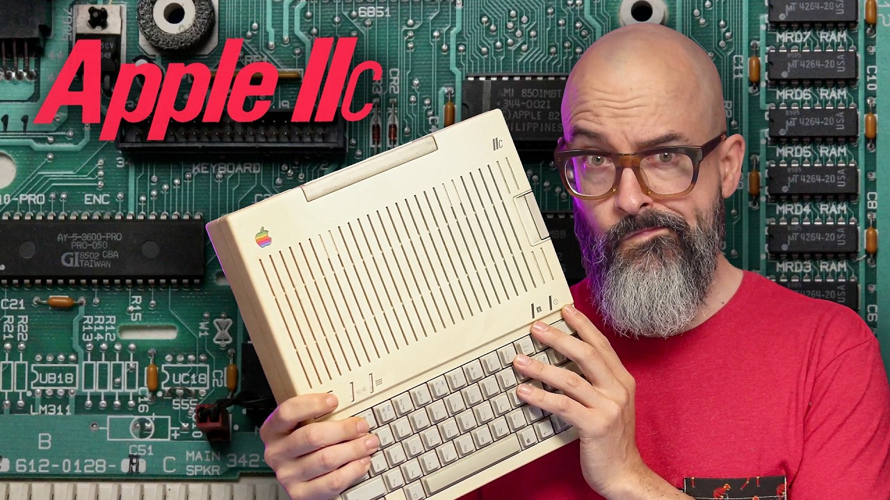Apple IIc : Démontage d'une ICÔNE RÉTRO - BRICOLER C'EST SÉRIEUX
