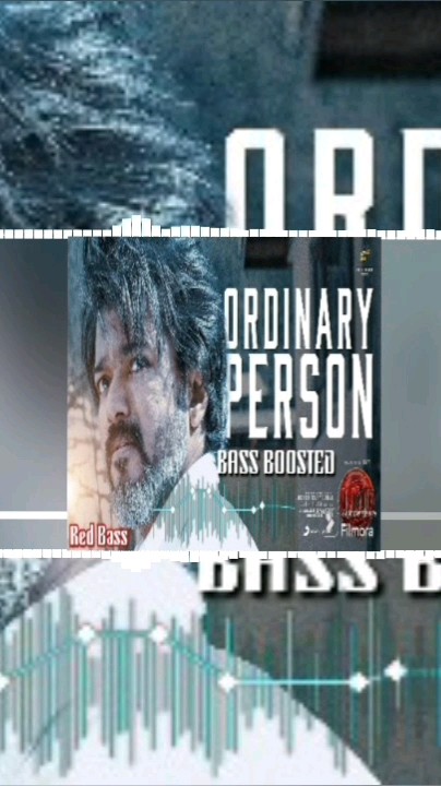 Ordinary person | BASS BOOSTED AUDIO | Leo | Thalapathy vijay | Anirudh | short | Red Bass