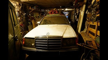 Starting Mercedes-Benz W124 E230 Barn Find After 18 Years + Test Drive
