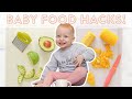 10 BABY FOOD HACKS ALL PARENTS SHOULD KNOW | Tips & Tricks to Make Life with Little Ones Easier