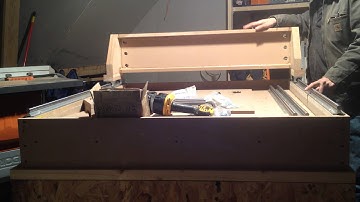 CNC Router Build 3 - Starting to set up linear rails on Y axis.