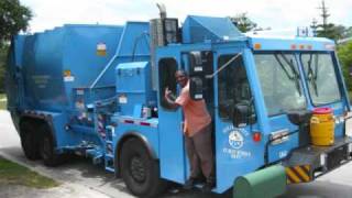 Titusville Solid Waste (in action) Lodal ASL 8402 7-10-09
