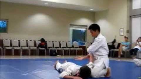 Stefan Vo Aikido 3rd Kyu Exam