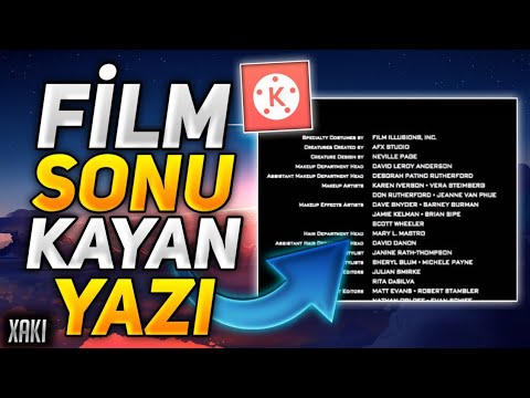 Film Sonu Kayan Yazılar Nasıl Yapılır ?? Android Eğitim Türkçe !!