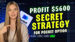 MY SECRET TRADING STRATEGY FOR POCKET OPTION $100 to $5772