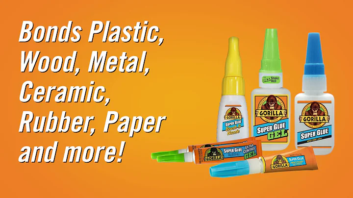 Gorilla Super Glue Gel 15g Impact Strength