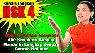 HSK 4   Kursus Lengkap   600 Kosakata Bahasa Mandarin dengan contoh kalimat