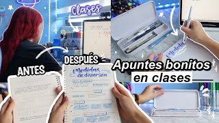 COMO HACER APUNTES BONITOS EN CLASE 🌈 - DanielaGmr ✨ COMO HACER APUNTES BONITOS EN CLASE 🌈 - DanielaGmr ✨