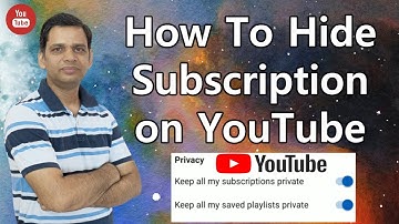 How to Hide Subscriptions on Your Youtube Channel 2021 | How to Hide Channel Subscriptions |