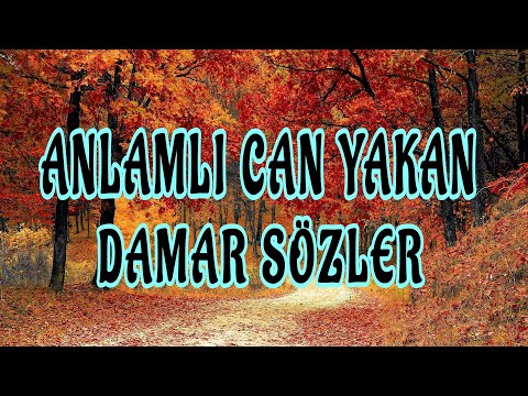 CAN YAKAN DAMAR SÖZLER | KISA ANLAMLI SÖZLER | ACI SÖZLER 2021 | #damarsozler