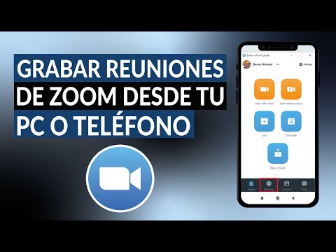 ¿Cómo grabar reuniones de ZOOM desde tu PC o teléfono celular?