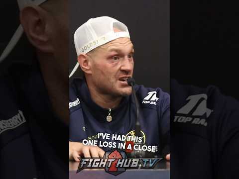 Tyson Fury First Words On Loss To Usyk In Split Decision!