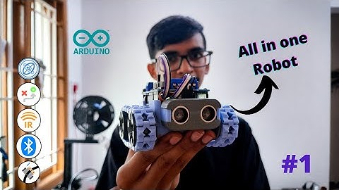 DIY Arduino All in one car😃 | Smart Modular | Obstacle Avoiding | Akil
