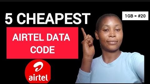 5 Codes To Get Cheaper  Data From Airtel | How To Buy Cheap Data In 2025