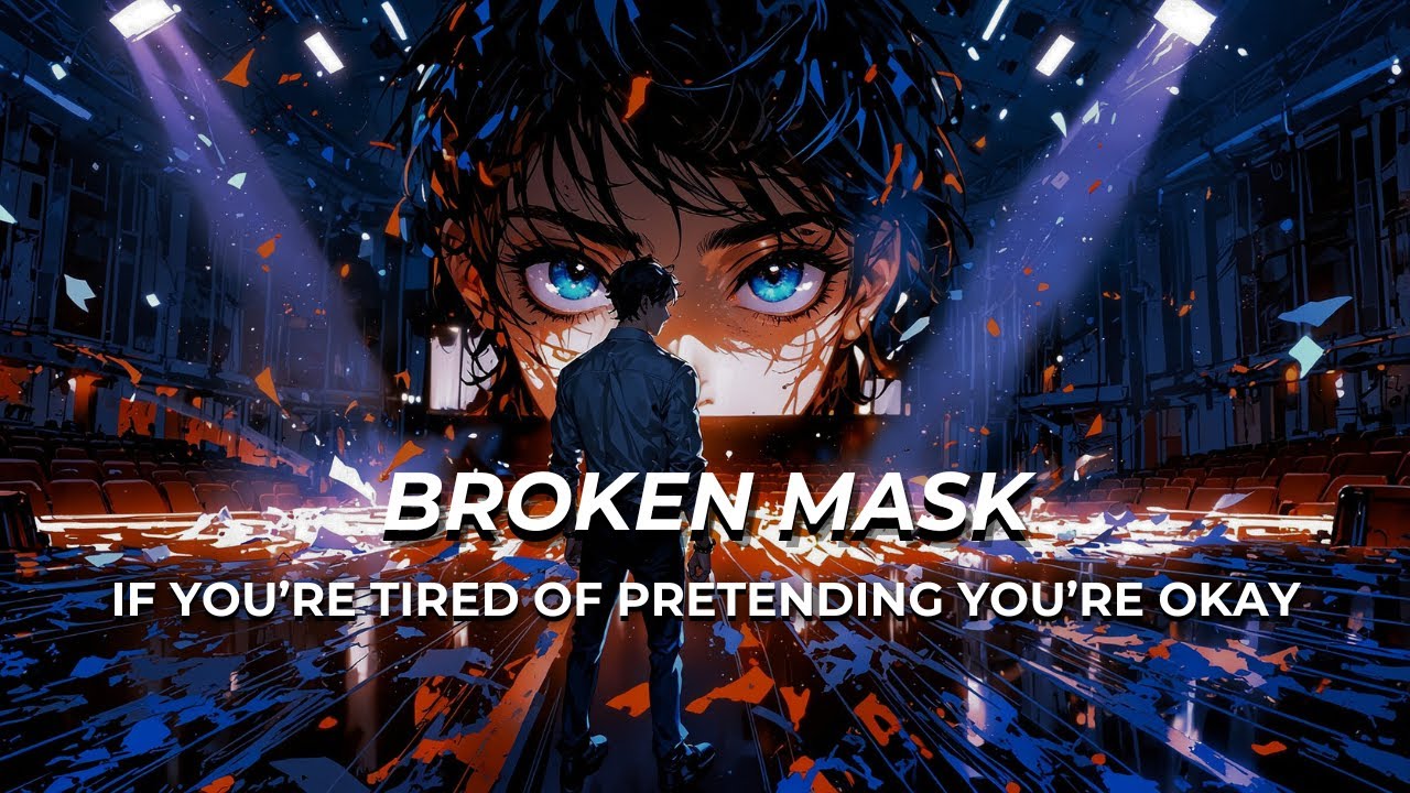 For the One Hiding Behind the Mask | Dark Poetic Pain | Broken Mask - Underworld Vibes ( Lyrics )