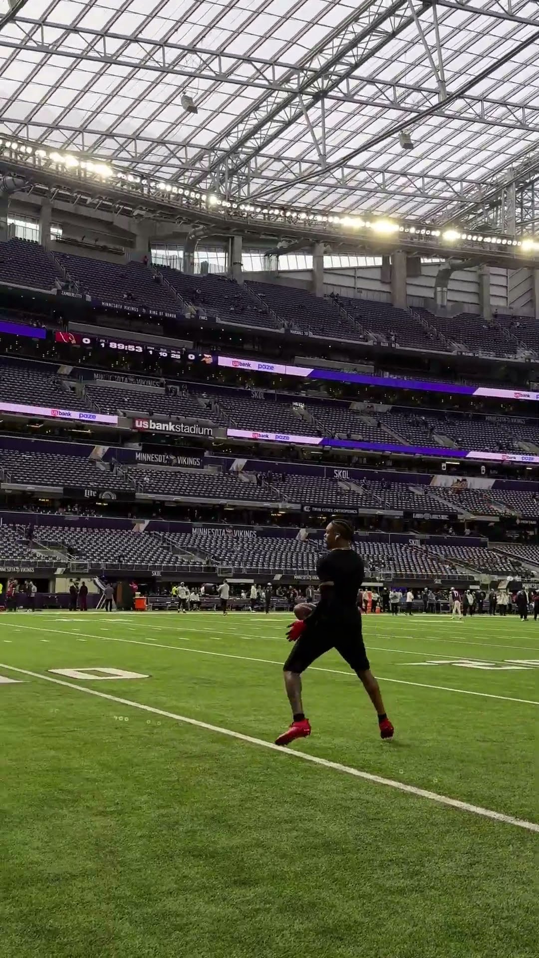 Justin Jefferson getting ready for the Cardinals ?