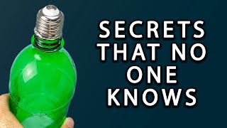 I regret not having learned these secrets at age 40! Plastic bottle secrets