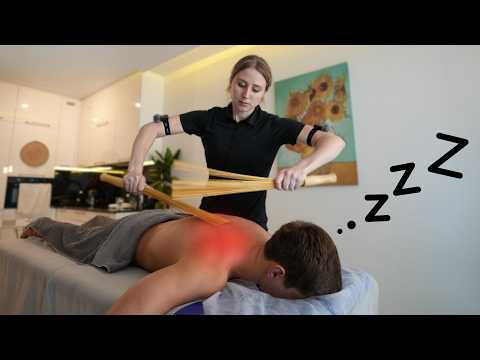 Relaxing Yet Powerful! $40 ASMR Home Massage by Diana [Go Sleep]