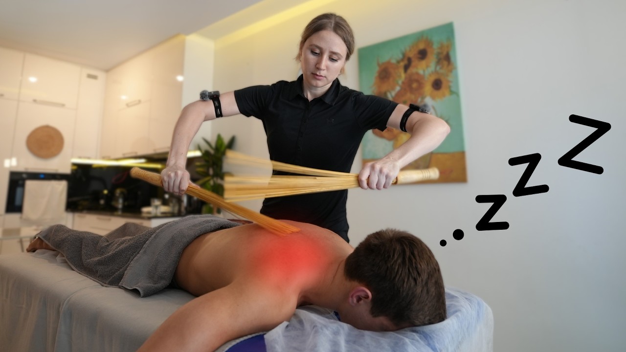 Relaxing Yet Powerful! $40 ASMR Home Massage by Diana [Go Sleep]