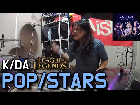 K/DA – POP/STARS – Drum Cover (By Boogie Drum) (ft Madison Beer, (G)I-DLE, Jaira Burns)