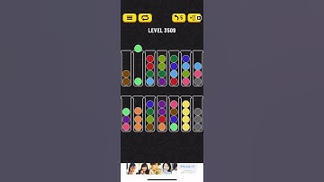 【Ball sort puzzle】Level 3509