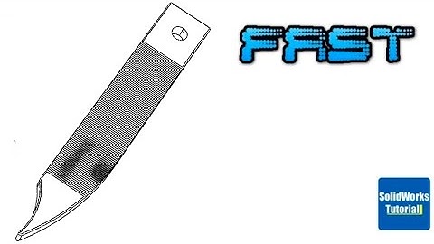 24-Fast version SolidWorks Tutorial: nails file - 3D drawing