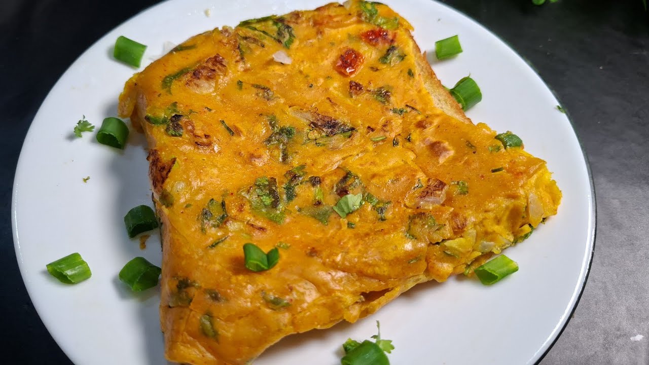 बिना अंडे  के ब्रेड अमलेट । Bread ki recipe। @10minutesflavour 