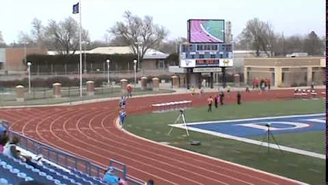 Garrett Daugherty - Tabor College 1500m run @ Hutc...