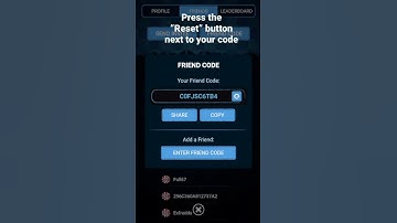 How to change your friend code in fnaf ar