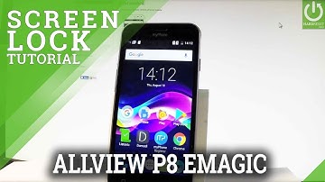 Set Screen Lock ALLVIEW P8 eMagic - Use Pattern Protection