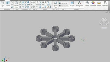 how to make fidget spinner in AutoCAD ?