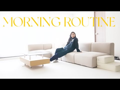 【Morning Routine】新居で過ごす休日まったりVLOG♪スキンケアやクローゼット大公開?!🤣👗