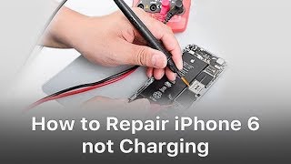 Troubleshooting an iPhone 6 that will not charge the battery