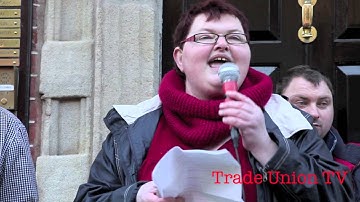 Disability Rights Alliance protest 