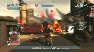 Transformers: Revenge of The Fallen Walkthrough: Autobot - Return to The Refinery