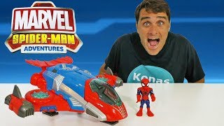 Spider-Man Jet ! || Toy Review || Konas2002