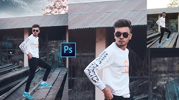 Natural Photo Editing In Photoshop - Photo Editing Tutorial 2021 - Amit editz