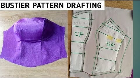 HOW TO MAKE A BUSTIER BLOUSE THAT STANDS|| Beginners tutorial. 