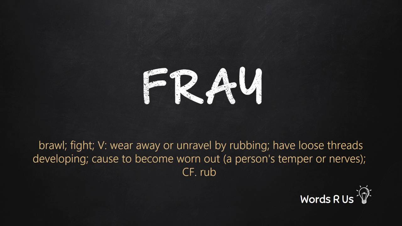 How to Pronounce FRAY in American English YouTube