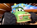 Monster Trucks pour enfants - Moe est coincé - Monster Town 🚗 Dessin animé Monster Trucks